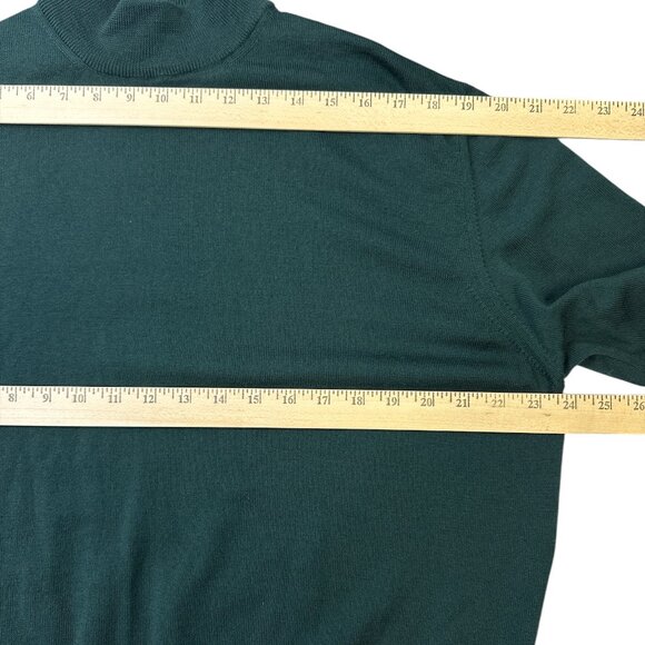 Valentino Studio Men’s XL 52 Merino Wool Mock Neck Sweater Italy Luxury Designer - Picture 15 of 16